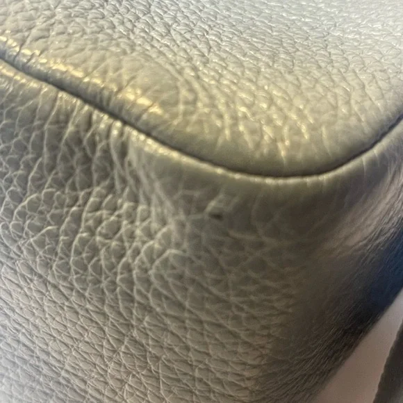 Coach Blue  Pebble Leather Mini Backpack - Picture 10 of 16